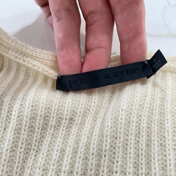 Jenni Kayne wool cashmere v-neck sweater - Picture 5 of 10